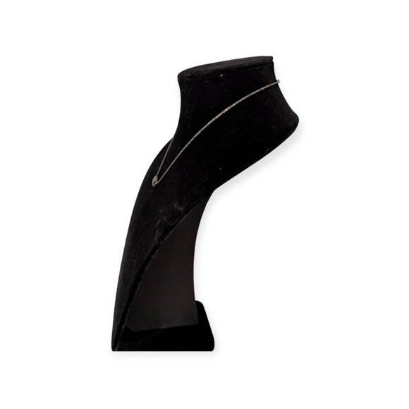 Kendra Scott Gold Tone Chain & Sparkly Dark Stone Necklace Signed - Picture 9 of 12